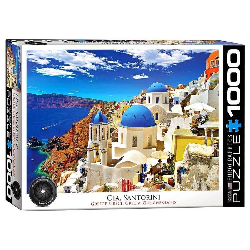 EUROGRAPHICS - EUROGRAPHICS 6000-0944 OIA SANTORINI GREECE PUZZLE 1000