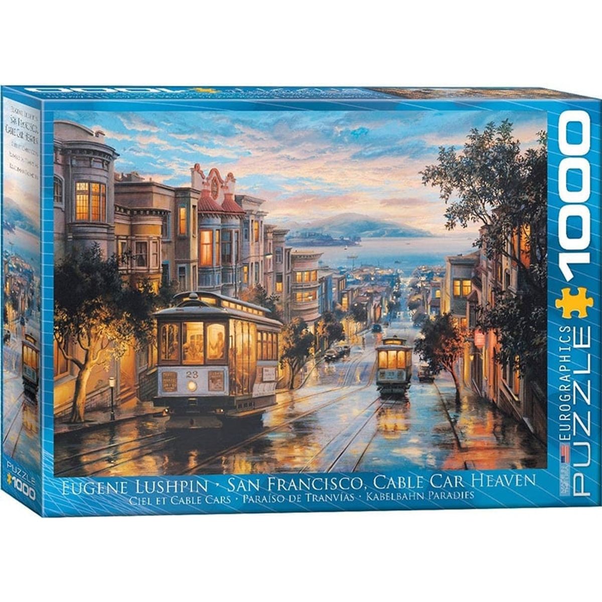 EUROGRAPHICS - EUROGRAPHICS 6000-0957 SAN FRANCISCO CABLE CAR HEAVEN PUZZLE