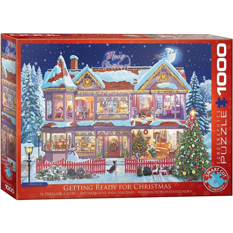 EUROGRAPHICS - EUROGRAPHICS 6000-0973 GETTING READY FOR CHRISTMAS PUZZLE