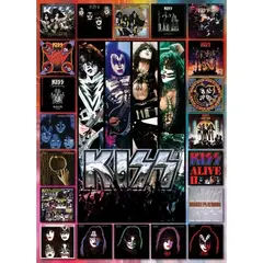 EUROGRAPHICS - 6000-5305 KISS THE ALBUMS PUZZLE 1000 PIEZAS