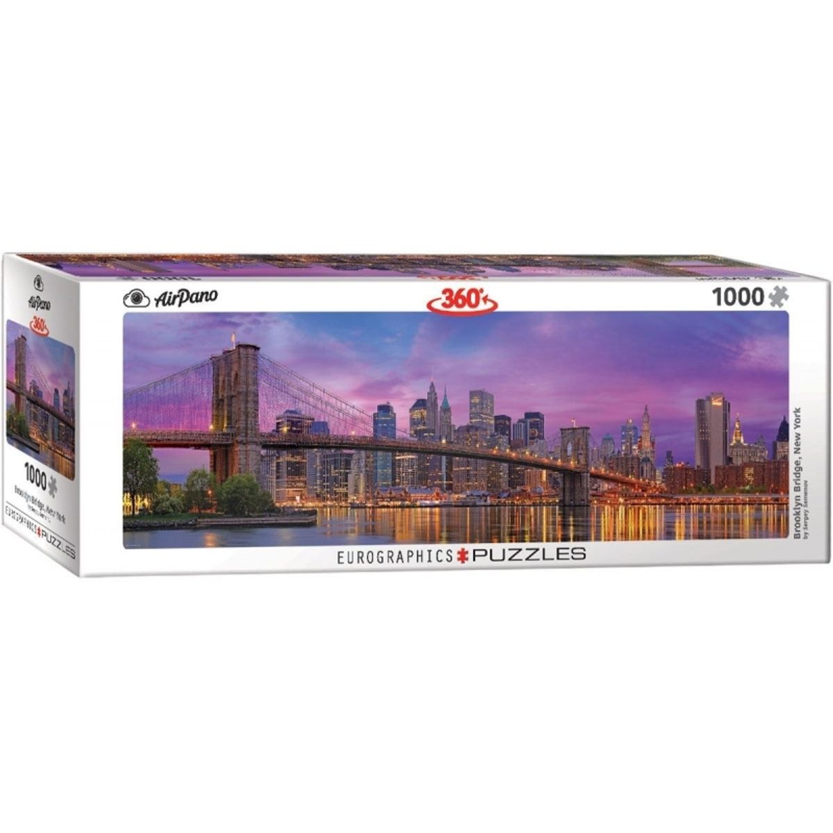 EUROGRAPHICS - EUROGRAPHICS 6010-5301 BROOKLYN BRIDGE NEW YORK PUZZLE 1000