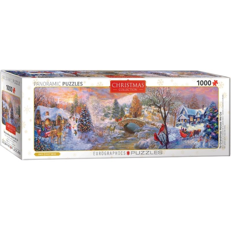 EUROGRAPHICS - EUROGRAPHICS 6010-5331 TO GRANDMA S HOUSE WE GO PUZZLE 1000