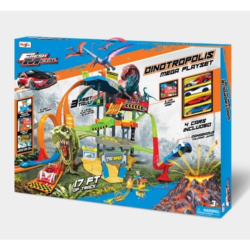 MAISTO - MAISTO 12398 FRESH METAL 100 DINOTROPOLIS