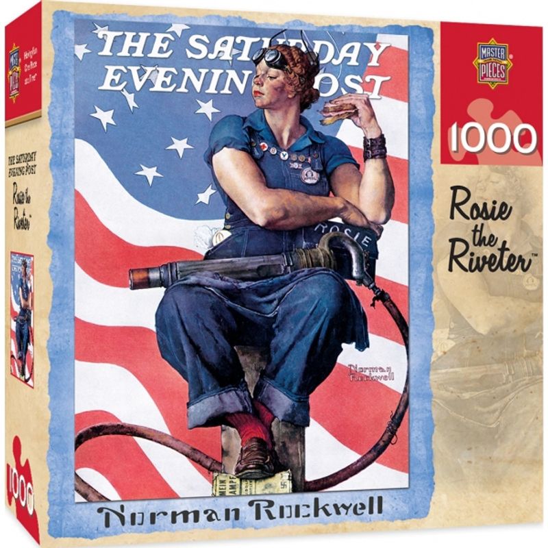 GENERICO - MASTERPIECES 71805 ROSIE THE RIVETER PUZZLE 1000 PIEZAS