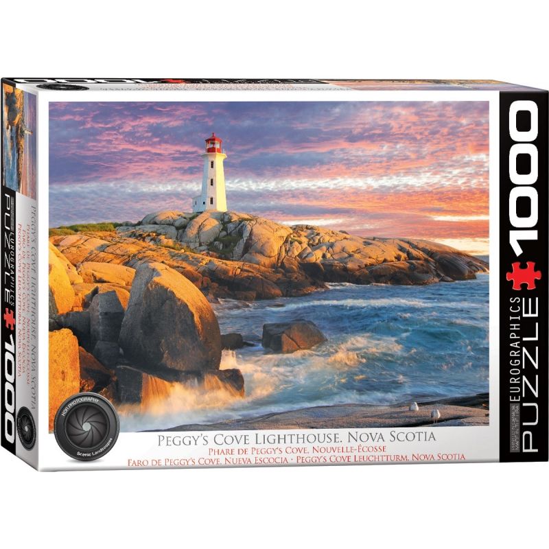 EUROGRAPHICS - EUROGRAPHICS 6000-5437 PEGGY S COVE LIGHTHOUSE HDR PUZZLE