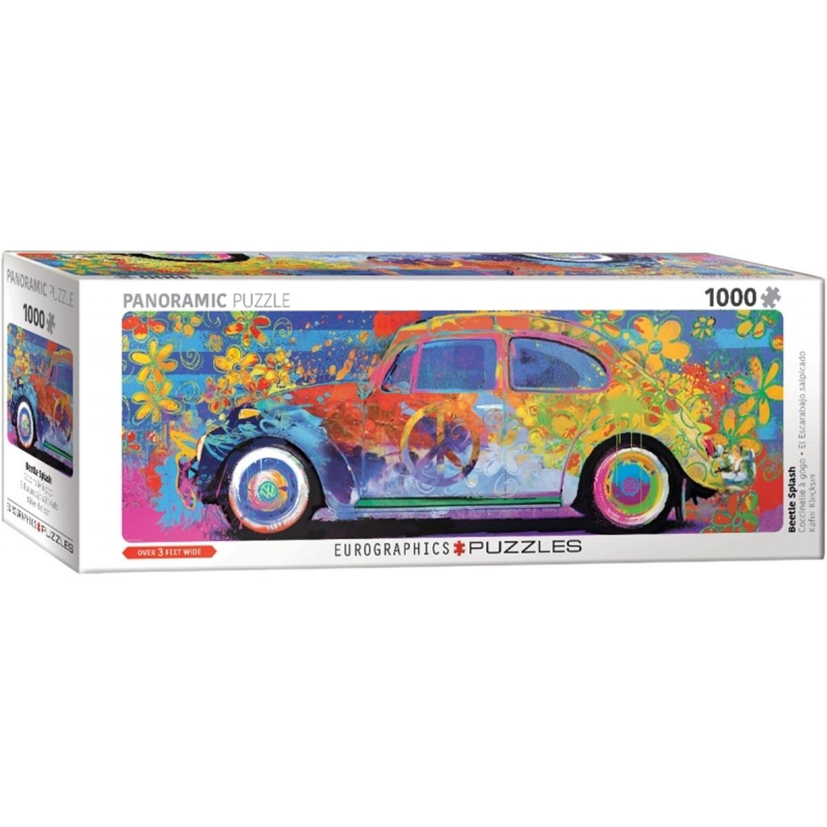 EUROGRAPHICS - EUROGRAPHICS 6010-5441 VW BEETLE SPLASH PANO PUZZLE 1000