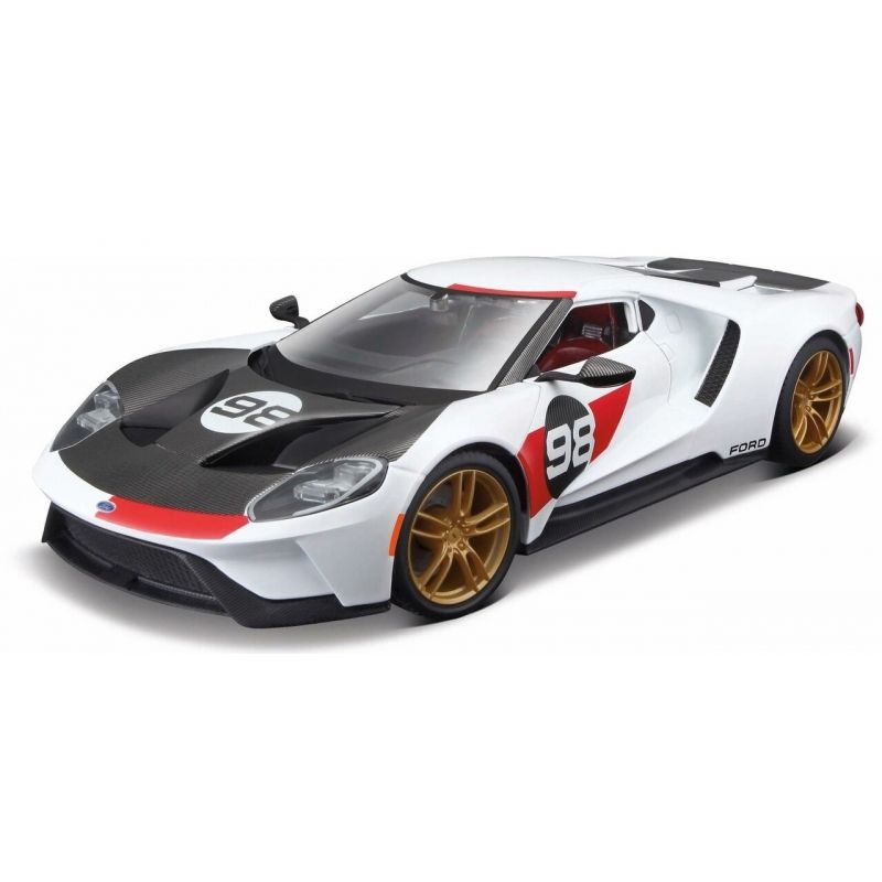 MAISTO - MAISTO 31390 1-18 SE 2021 FORD GT HERITAGE SERIES