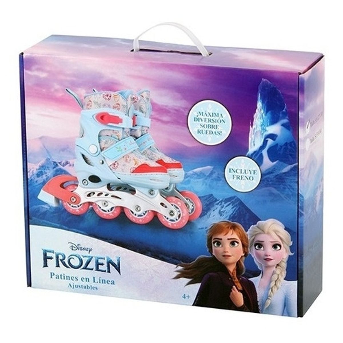 DISNEY - DISNEY JG211594 FROZEN PATINES AJUSTABLES EN LINEA 4 RUEDAS 