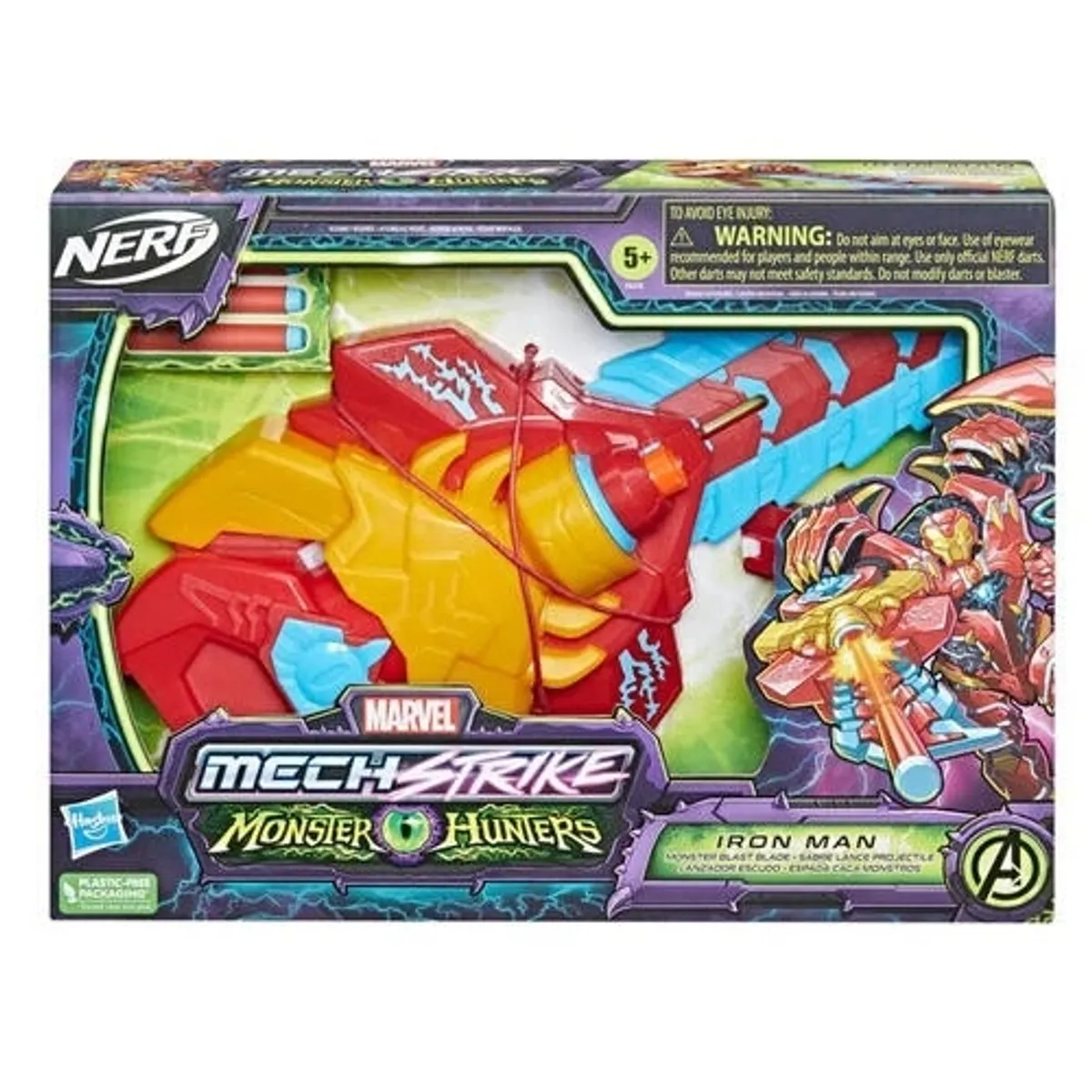 HASBRO - HASBRO F4378 MARVEL MS MONSTER HUNTER IM MONSTER BLADE