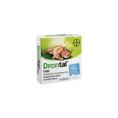 BAYER - Drontal Cats sachet 2 comprimidos