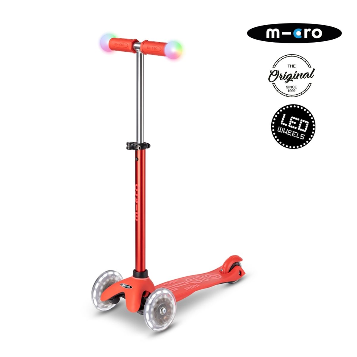 MICRO - Scooter Micro Mini2grow Rojo, Niños 1 a 6 años