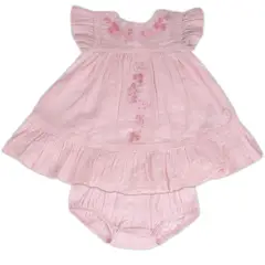 PILLIN - Vestido Bebe Niña Rosado