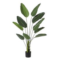 Planta Artificial Ave del Paraiso 180 cm. / 12 Hojas