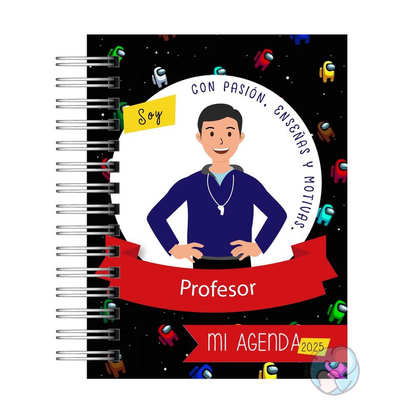 ELEFANTE AZULL - Agenda Profesor 2025