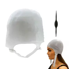 GENERICO - Gorro de Silicona Para Mechas Profesional Con Aguja de Gancho.