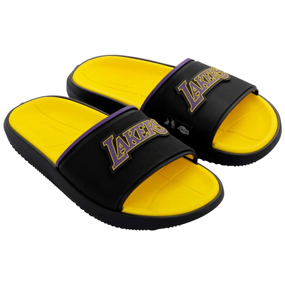 RIDER - Sandalia Lakers NBA  Negro/Amarillo Rider