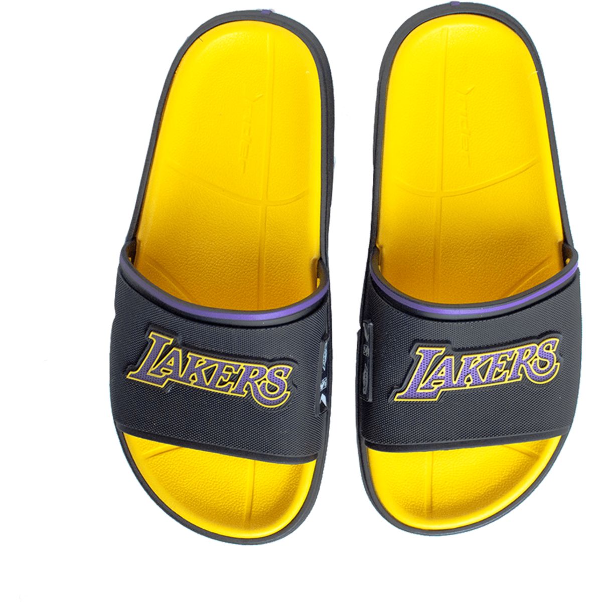 RIDER - Sandalia Lakers NBA  Negro/Amarillo Rider