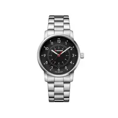 WENGER - Reloj Avenue 42 mm Correa acero dial negro