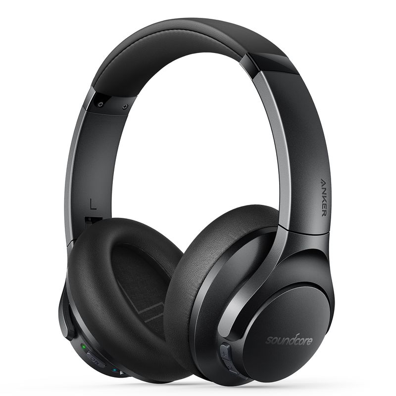 SOUNDCORE BY ANKER - Audifono Over Ear Noise Cancelling Life Q20+ Soundcore Negro