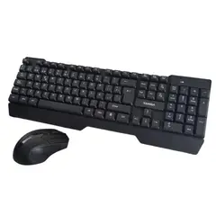 TARGA - Combo Kit Inalambrico Teclado + Mouse TG KM70W - Negro