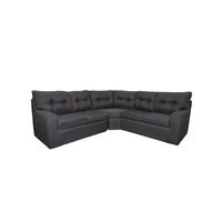 SECCIONAL ITALIA TELA NEGRO