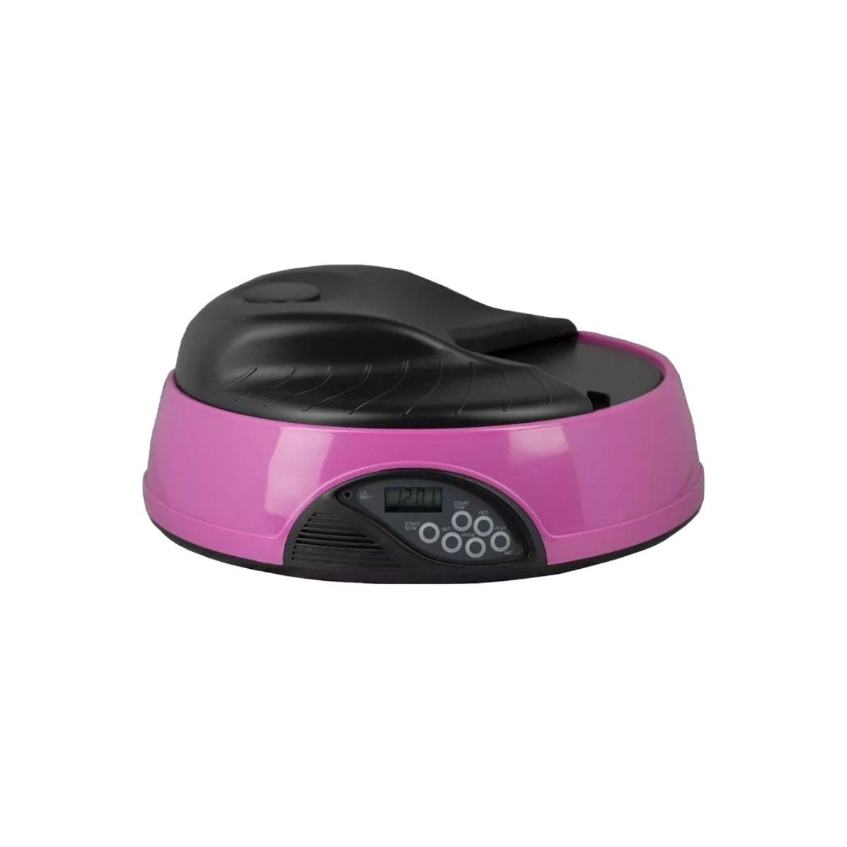 GENERICO - Dispensador de Comida para perro 32.4x12x8cm Rosa Pet King