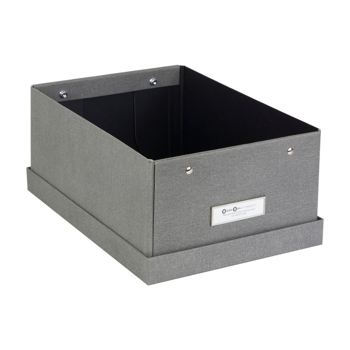 BIGSO - Caja Organizadora Bigso Box Karin 22 x 31 cm Gris