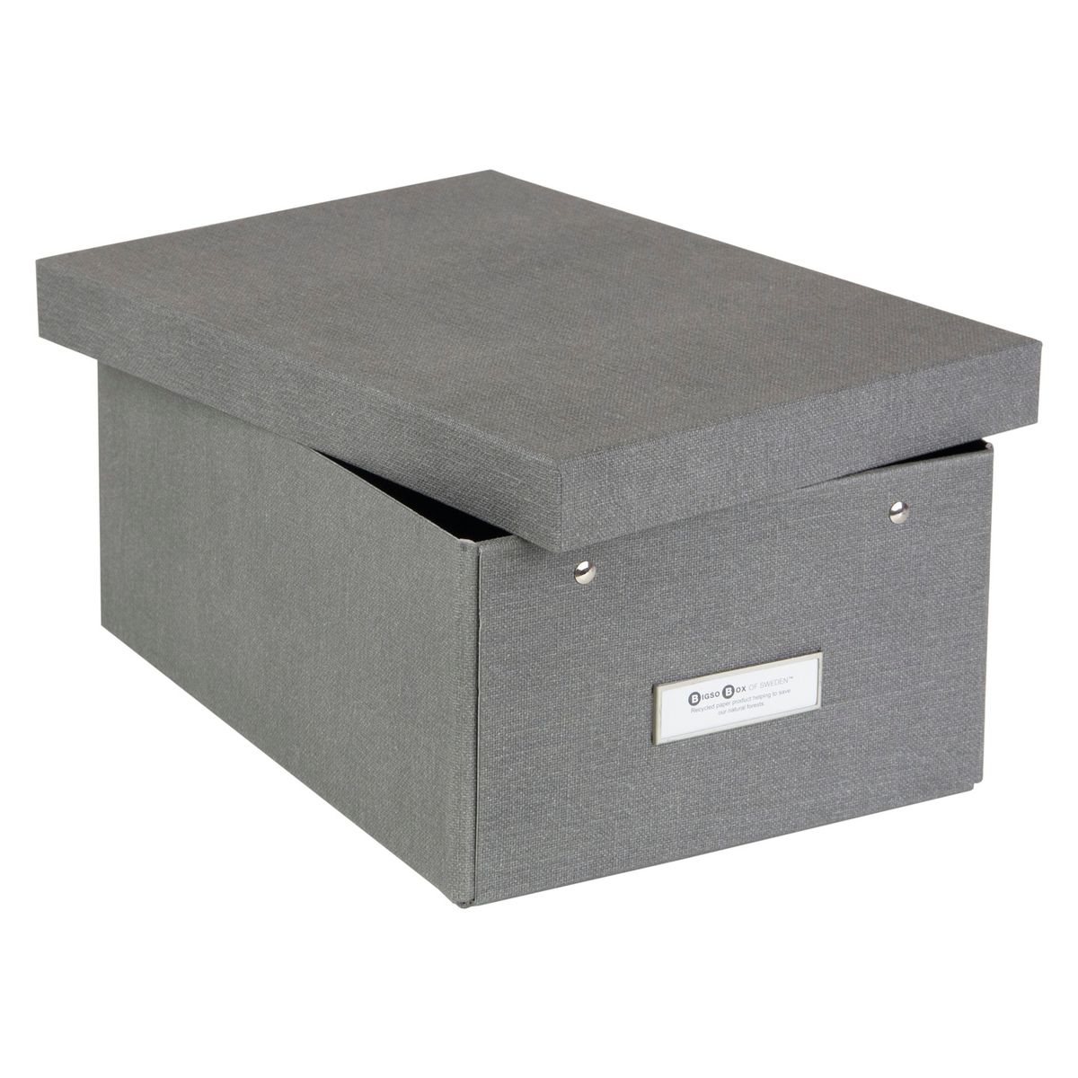 BIGSO - Caja Organizadora Bigso Box Karin 22 x 31 cm Gris