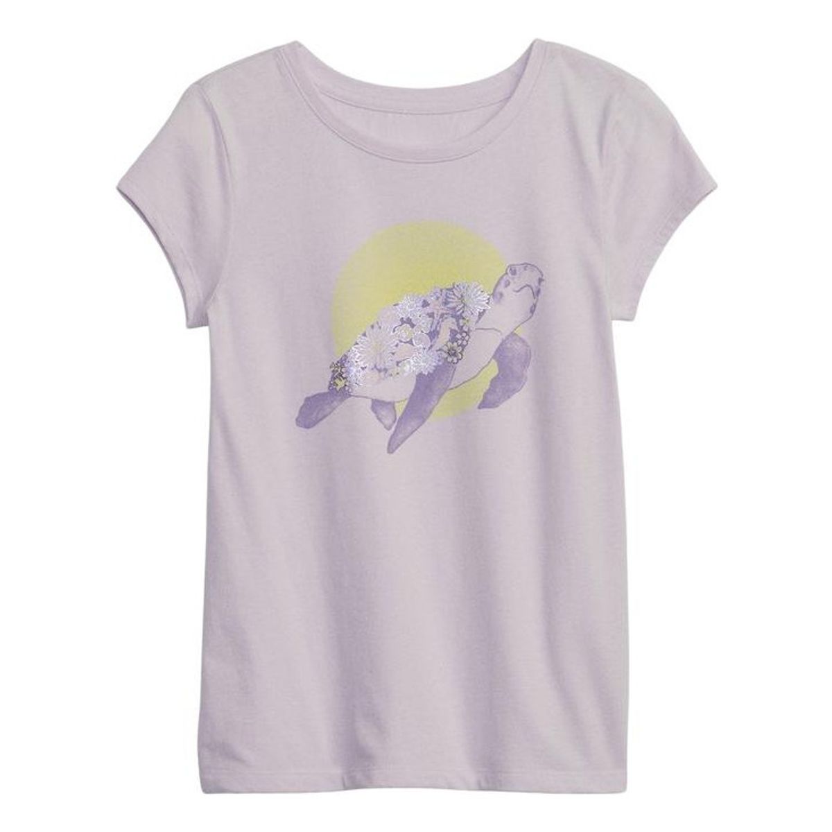 GAP - Polera Graphic Manga Corta Lila GAP