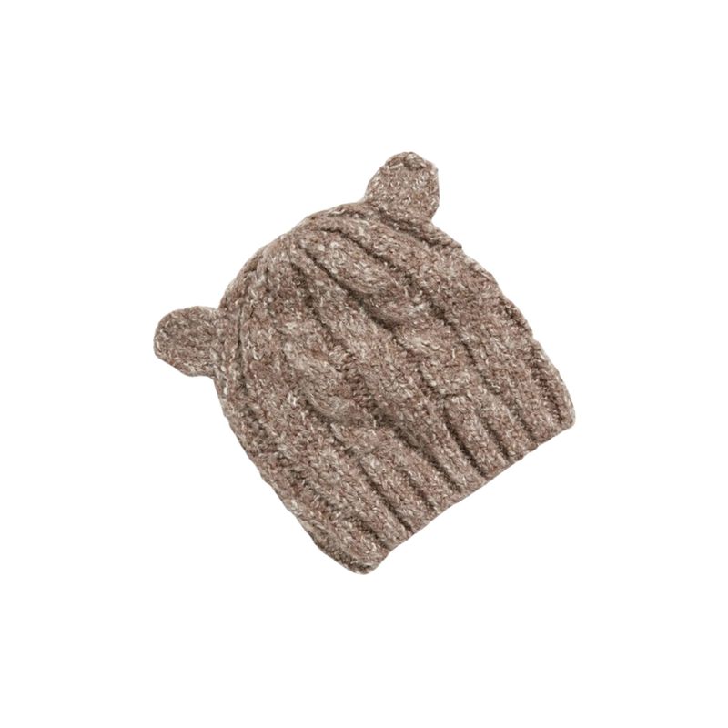 OLD NAVY - Beanie Con Orejas Pom Café Bebé OLD NAVY