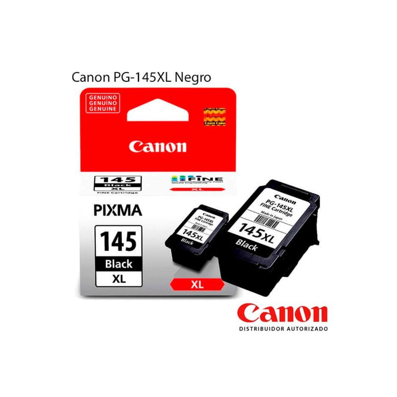 CANON - Cartucho de Tinta Canon PG-145 XL 12ml Negro CANON