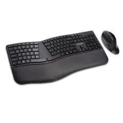 KENSINGTON - Combo de Teclado y Mouse Pro Fit Ergo inalámbrico Negro