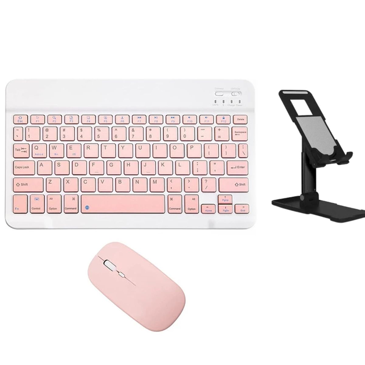 GENERICO - Kit De Teclado Bluetooth Con Ratón Tablet  Teléfono