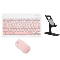GENERICO - Kit De Teclado Bluetooth Con Ratón Tablet Teléfono