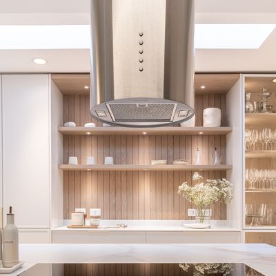 Imagen 2 del producto Campana Isla Gröner Tubular 35cm