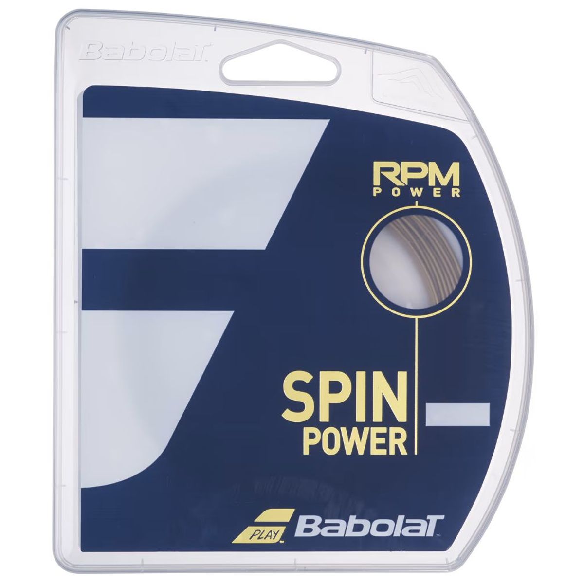 BABOLAT - CUERDA TENIS BABOLAT RPM POWER 12 MTS - 1.30 (MARRÓN)