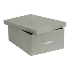 BIGSO - Caja de Almacenamiento Katia Canvas Lino Bigso®