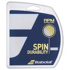 BABOLAT - CUERDA TENIS RPM HURRICANE 12 MTS - 1.25 (AMARILLA)