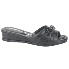 COMFORTFLEX - Sandalia Mujer Negro Casual 2370401