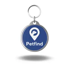 PET FIND - Placa identificación Petfind con GPS pasivo
