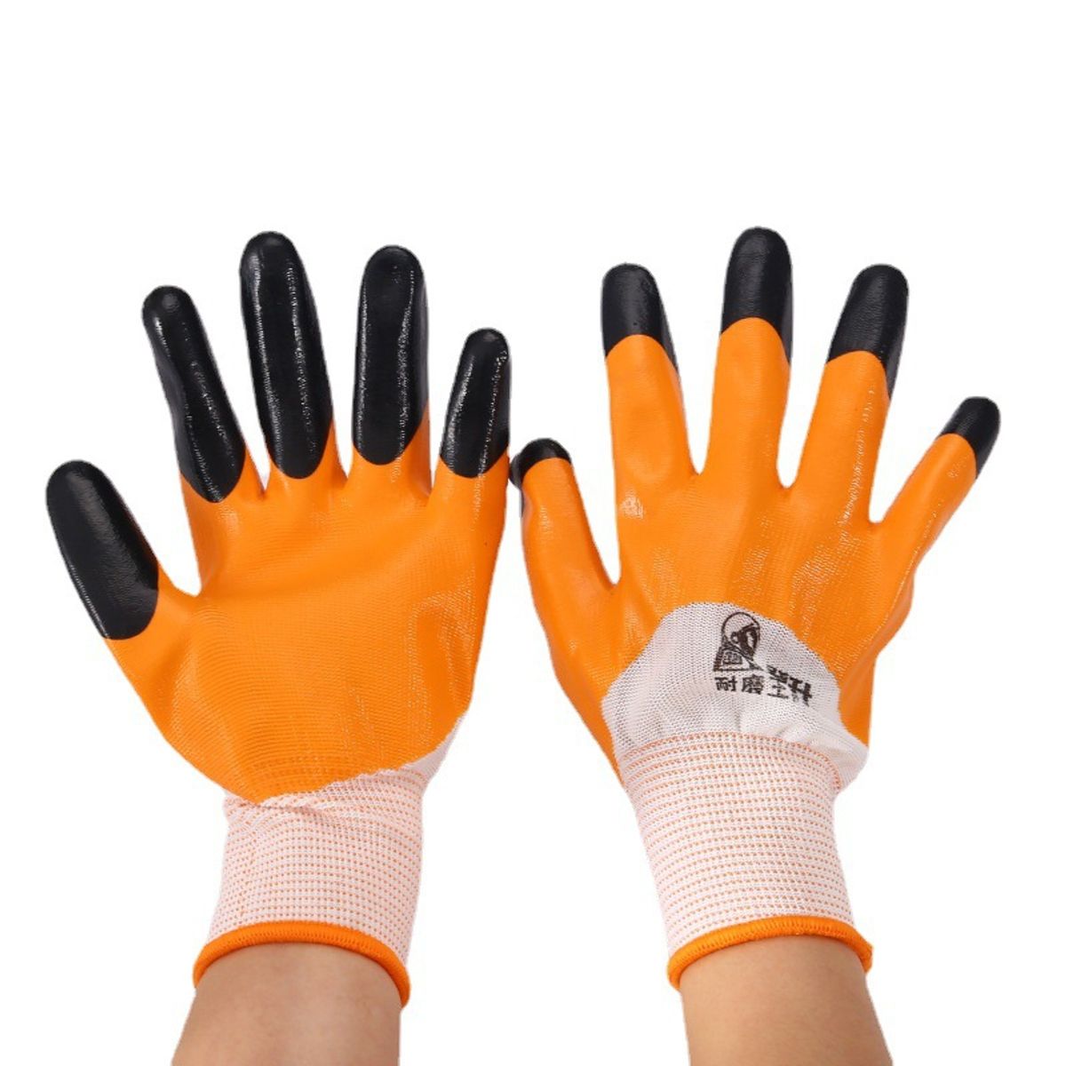 CRUSEC - Pack x12 Guantes de Goma Antideslizantes Jardin Limpieza y mas