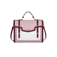 ECOSUSI - Maletín Vintage BELLADONNA para 14" - Rosado
