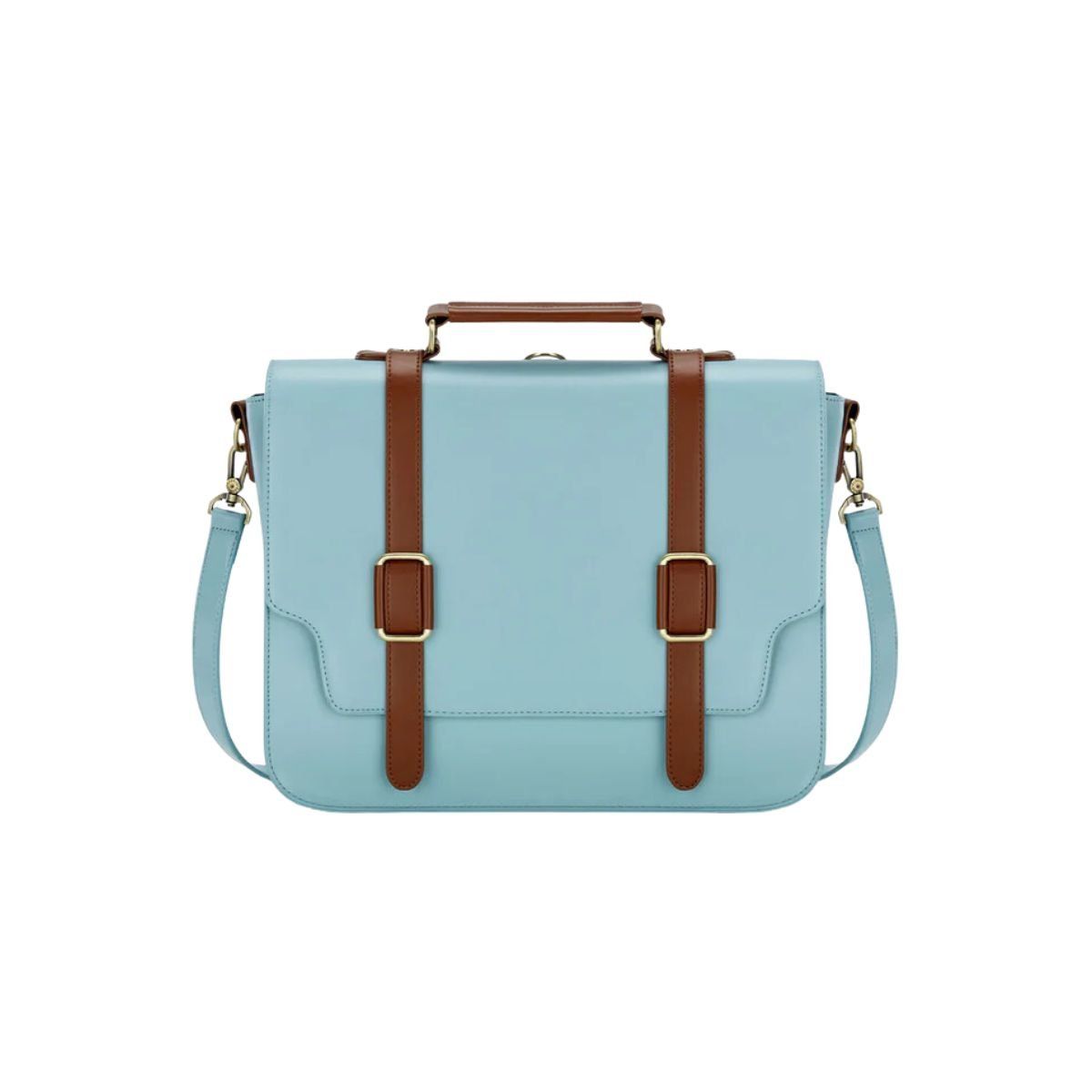 ECOSUSI - Ecosusi Maletín y Mochila Unisex CHARLIE para 14 - Azul