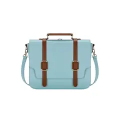 ECOSUSI - Maletín y Mochila Unisex CHARLIE para 14 - Azul