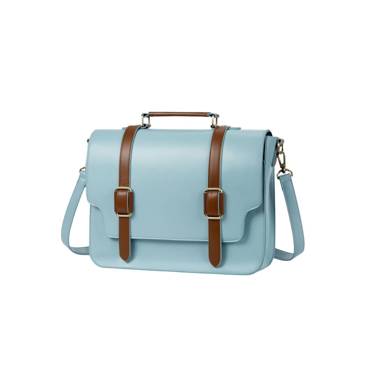 ECOSUSI - Ecosusi Maletín y Mochila Unisex CHARLIE para 14 - Azul