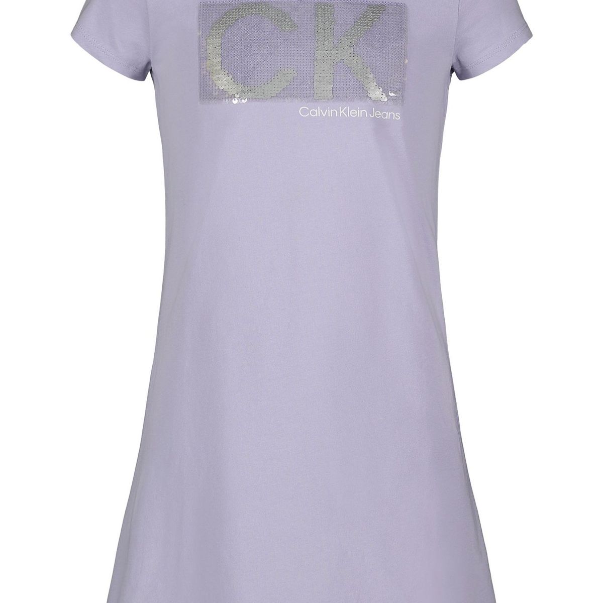 CALVIN KLEIN - Vestido Ck Flip Gris Calvin Klein