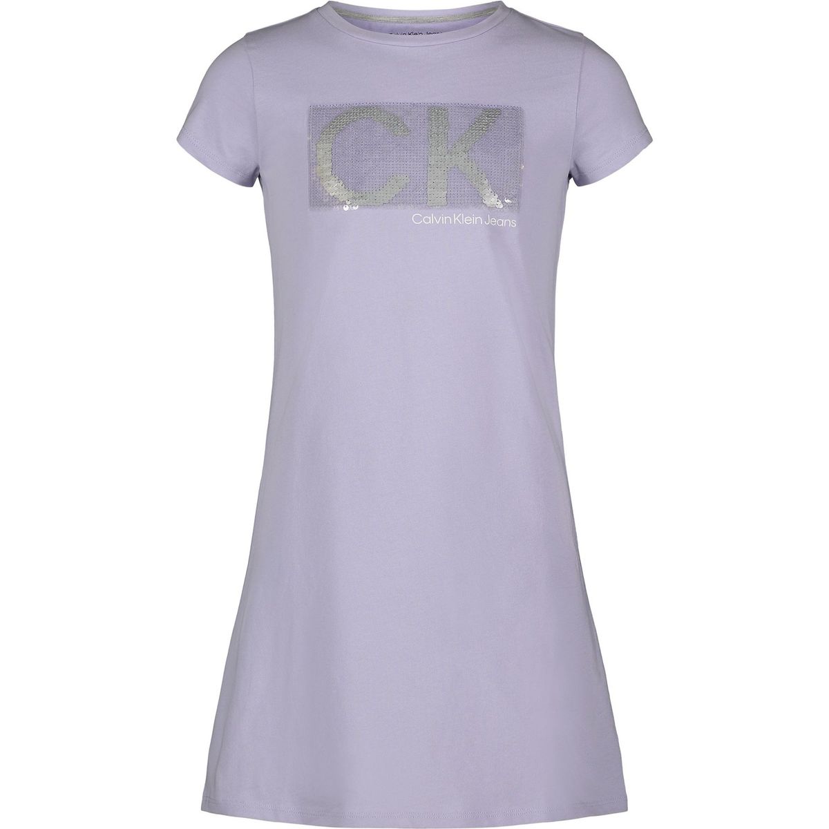 CALVIN KLEIN - Vestido Ck Flip Gris Calvin Klein