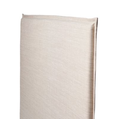 Imagen 2 del producto RESPALDO LAVABLE CON FUNDA PESTAÑA - SUPER KING - LINO TUCUMÁN ARENA