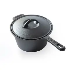 KANKA - - Olla Salsera Multiuso Hierro Fundido Con Accesorios