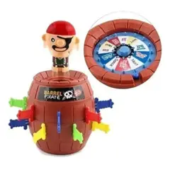GENERICO - Juego Mesa Pirata Saltarín Barril